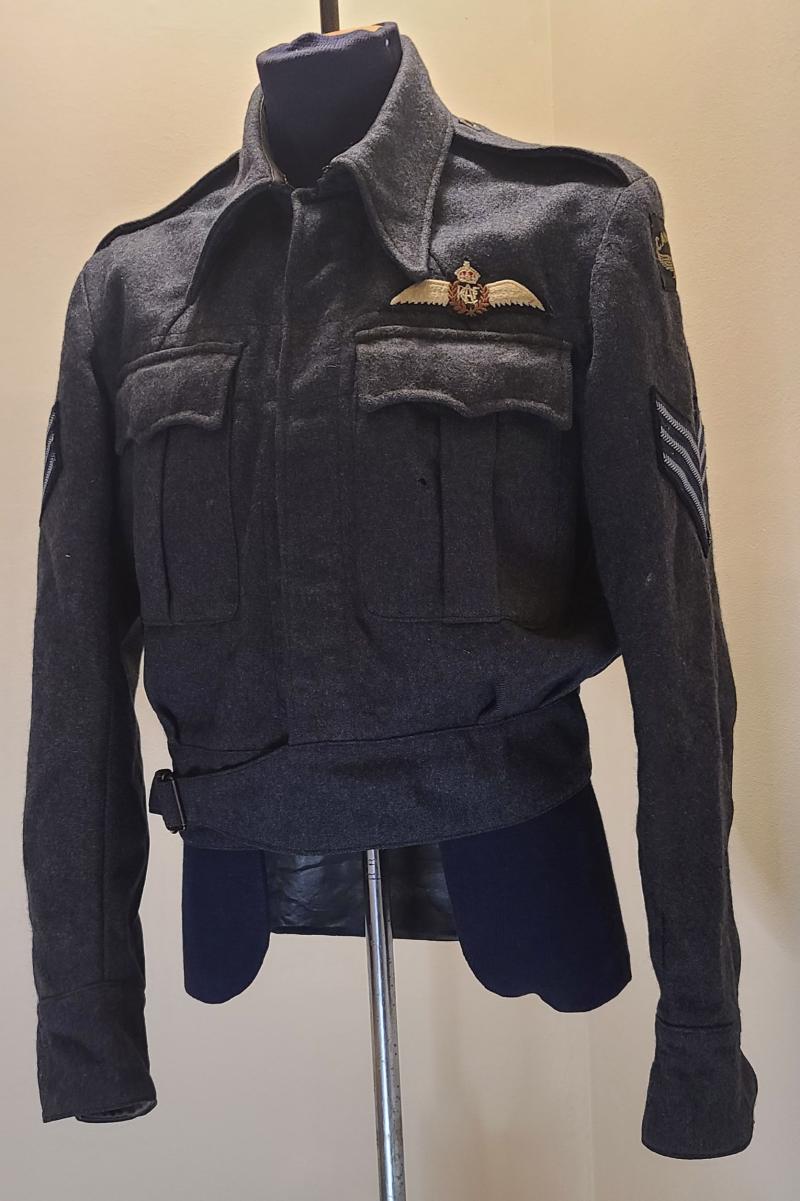 RCAF Battle Dress Tunic to a NCO Pilot