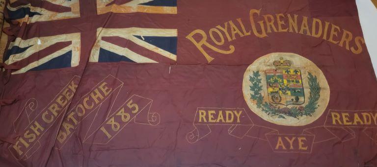 Royal Grenadier Commemorative Flag 1885
