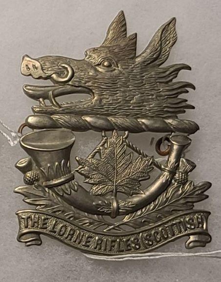 Lorne Scots Glengarry Badge