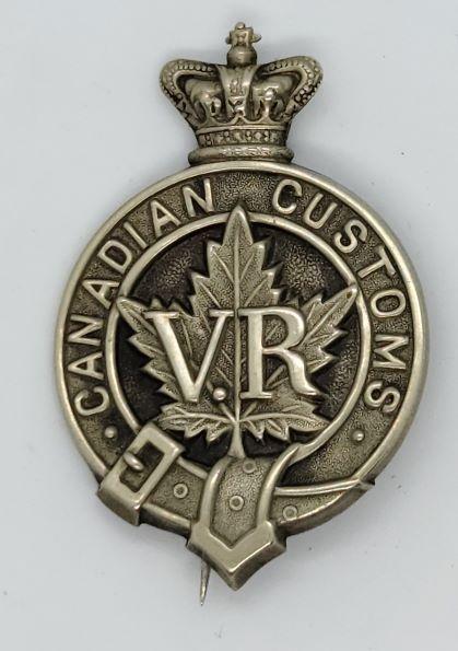 Victorian Era Canada Customs badge