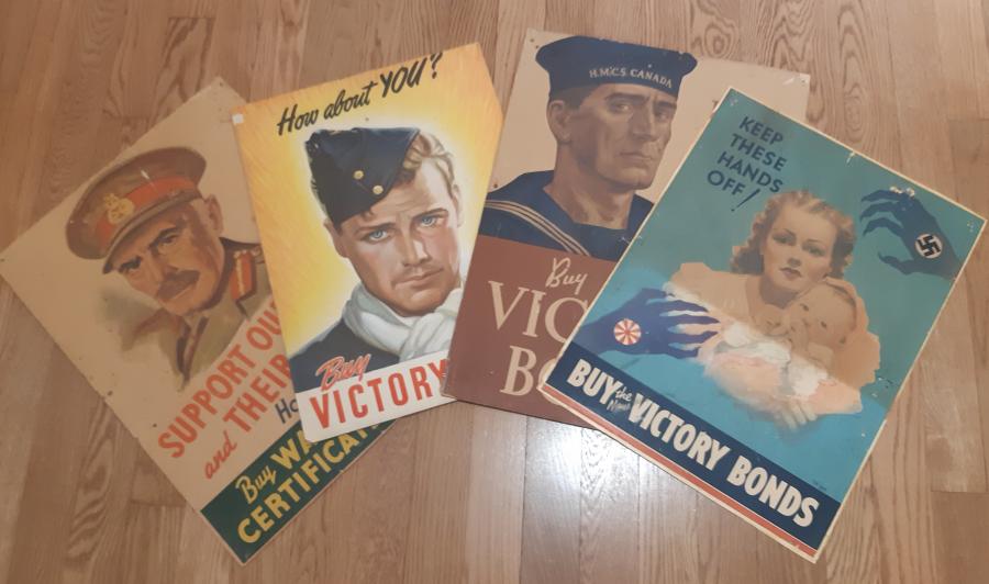 WWII Original War Bond Posters