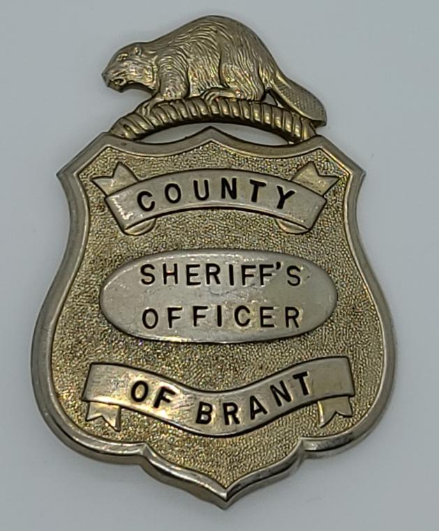 County of Brant Sheriff's Officer badge