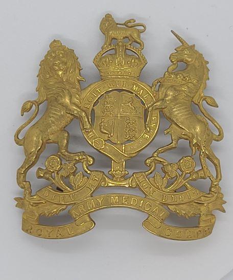 Royal Army Medical Corps 1876 Officer Helmet Plate