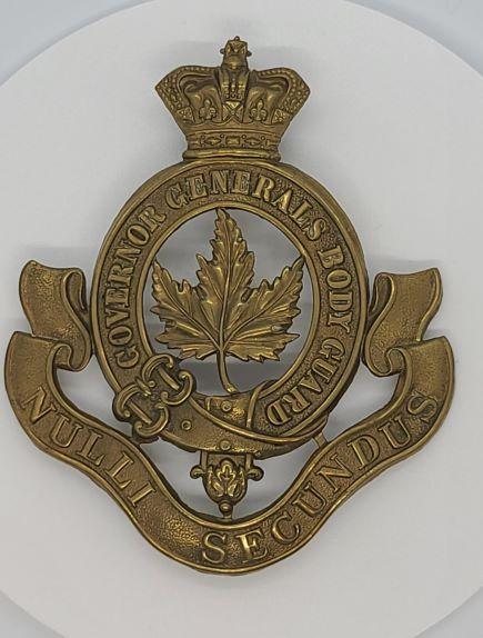 Governor General's Body Guard Victorian Helmet Plate
