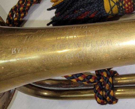 Cavalry Trumpet - Presented in WWII