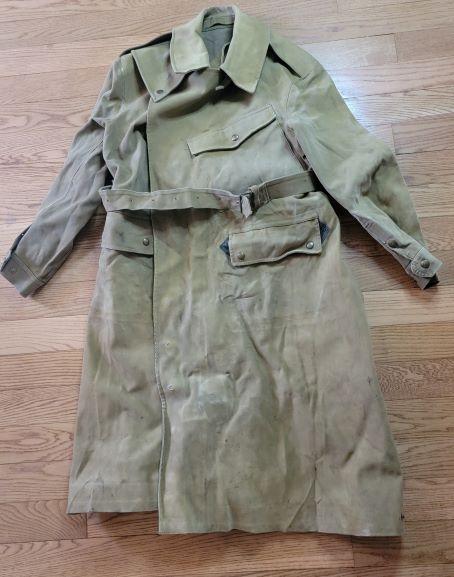 WWII Motorcycle Dispatch Rider Coat