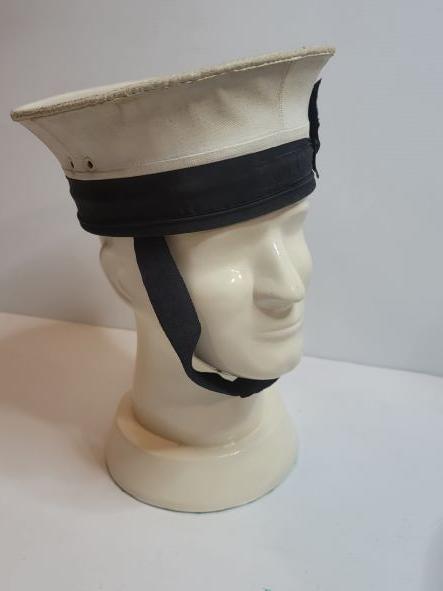 WWII Naval Cap and Tin