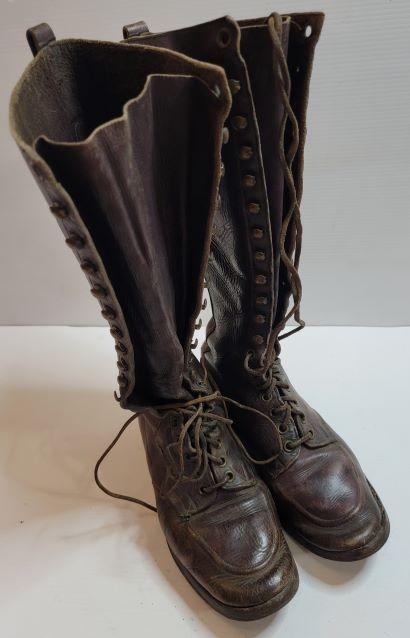 WWI Officer Lace-up RFC Flight Boots
