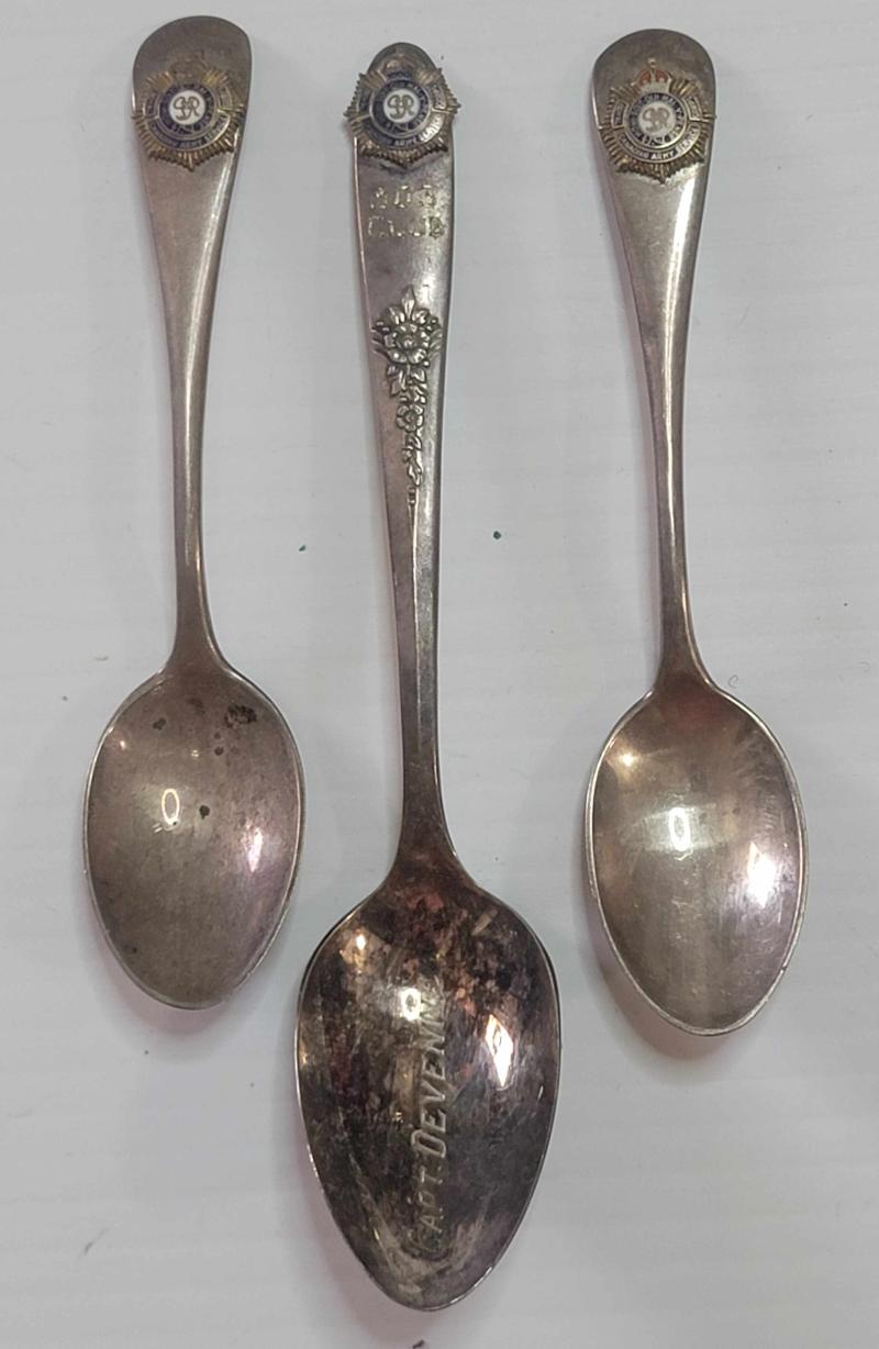 Royal Canadian Army Service Corps Commemorative and Trophy Spoons