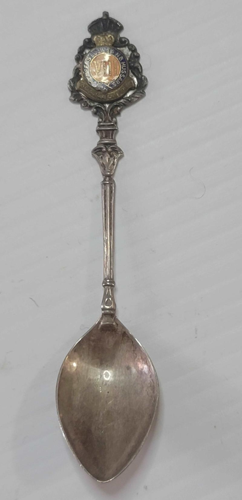 8th Canadian Hussar Commemorative Spoon