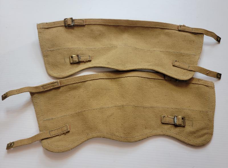 WWII 1937 Gaiters dated 1942