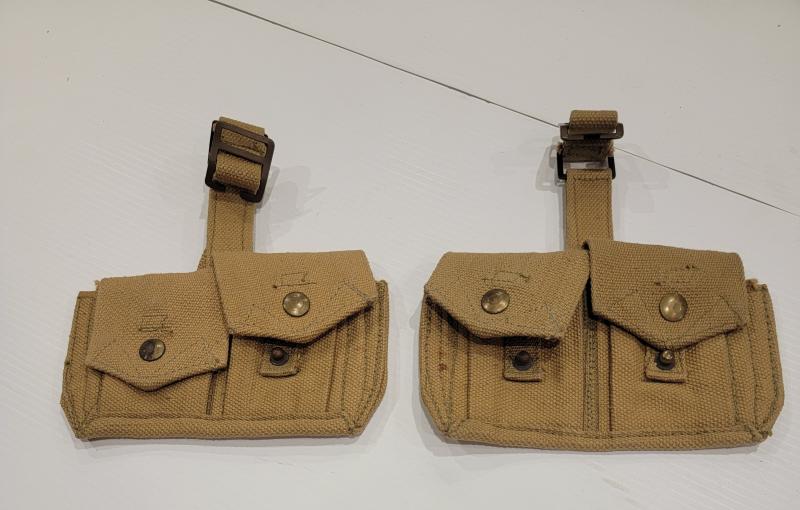 WWII Canadian Standard 4 Clip Ammo Pouch