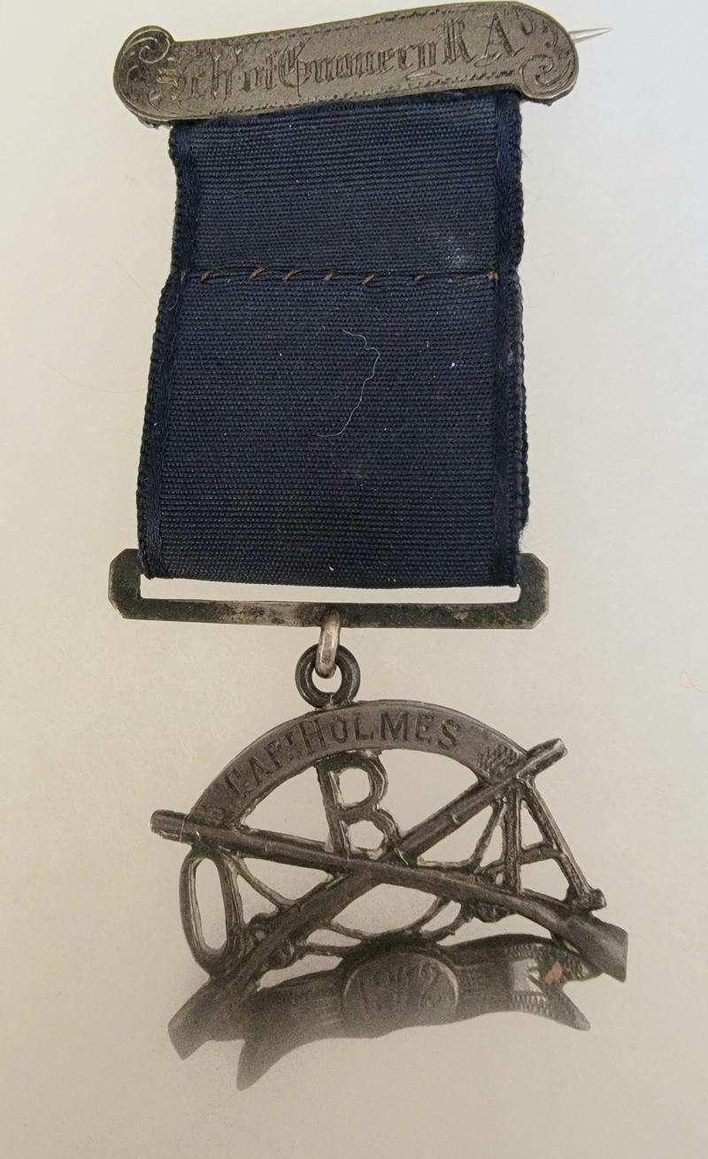 Ontario Rifle Association Marksman Medal to A British Gunner