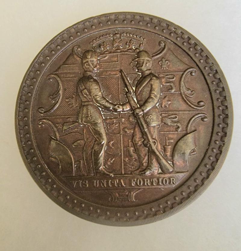 A Dominion of Canada Rifle Association Coin 1868