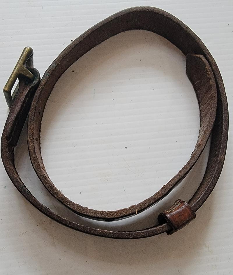 WWI Cavalry Mess Tin Leather Strap