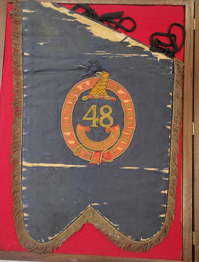 48th Highlander WWI era Pipe Banner