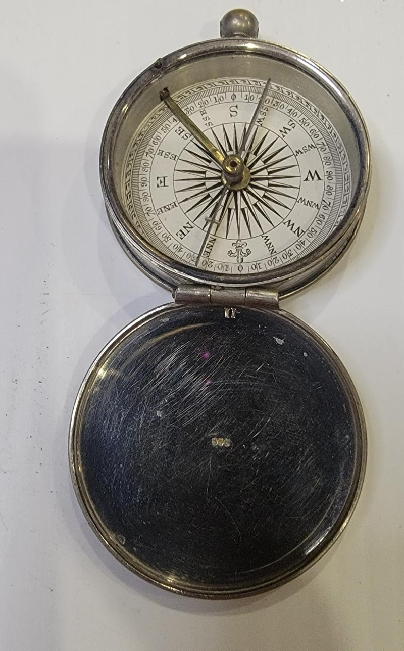 An Inscribed Field Compass to a Corporal of the 10th Hussars 1881
