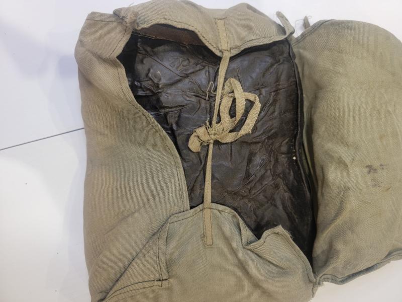WWII Japanese Gas Cape and Pouch