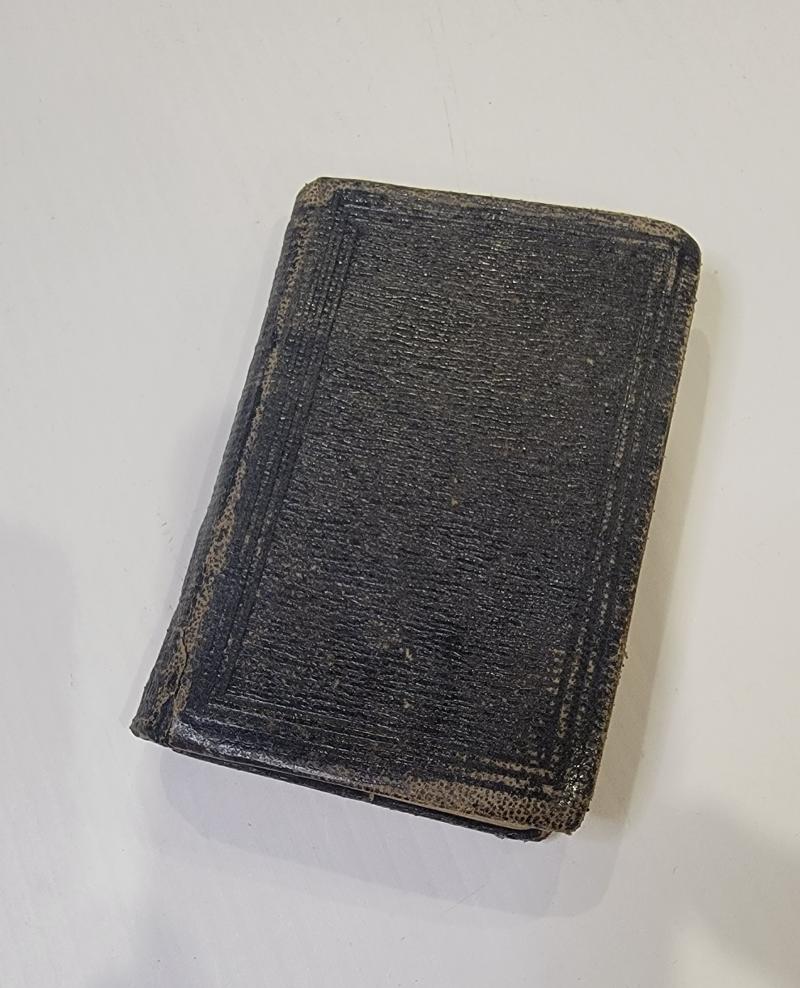 Soldiers Pocket Bible Dated 1898