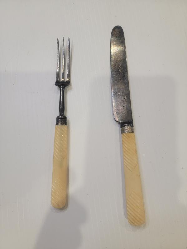 Victorian Fork and Spoon