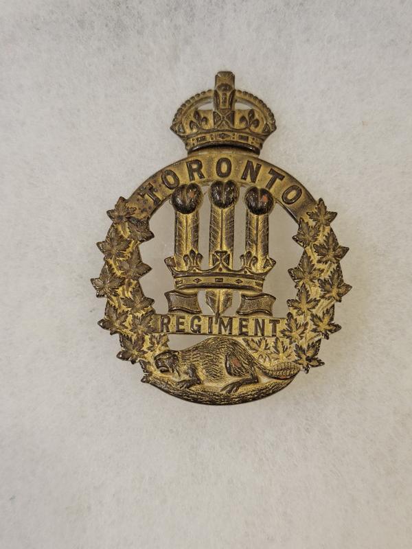 3rd Toronto Regiment Cap Badge 1924