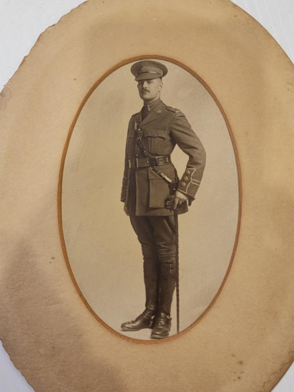 WWI Canadian Officer Photo