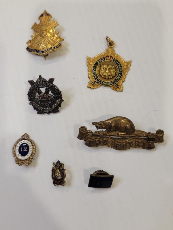 WWII Sweetheart Pins Lot