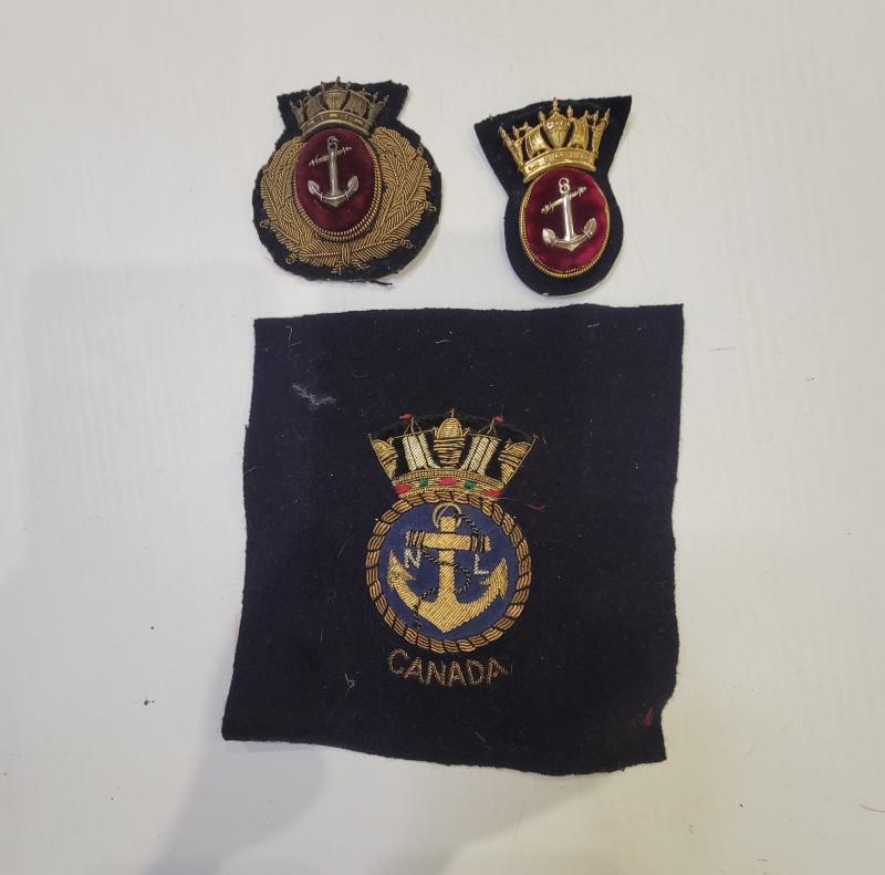 WWII Merchant Marine Insignia Lot