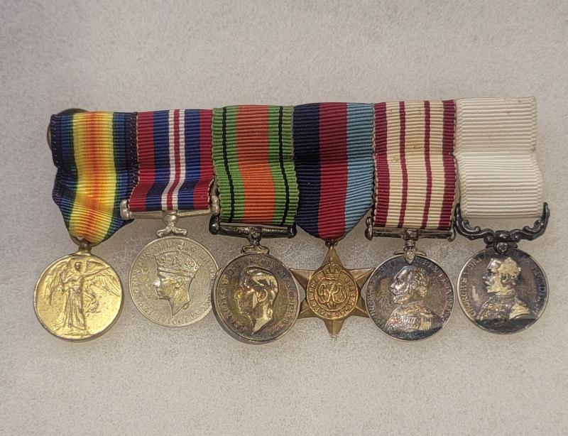 Set of Canadian Miniature Medals with Canadian Long Service Medal