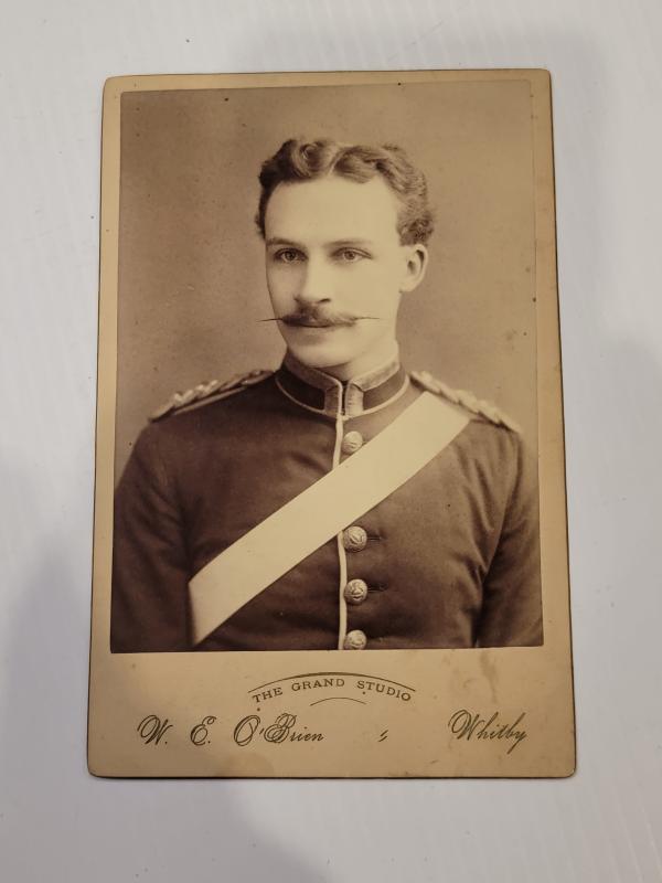 34th Canadian Militia Bn Officer Photo C.1895