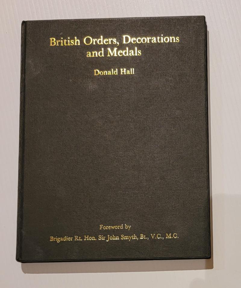 British Orders, Decorations and Medals by Hall