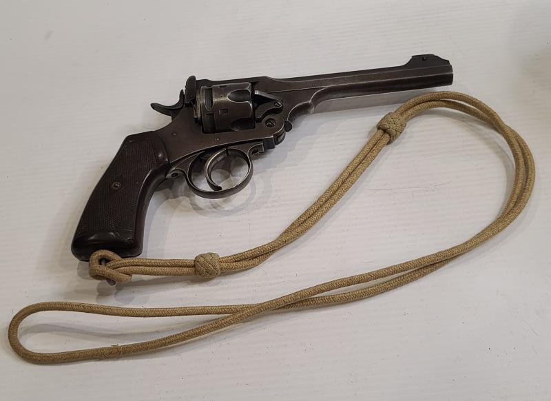 WWI DEACTIVATED Mk VI Webley Pistol