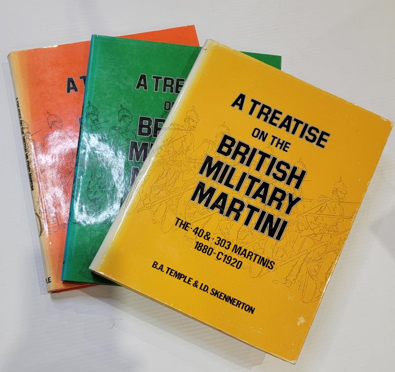 Treatise on the British Military Martini Henry Rifle 3 volume set