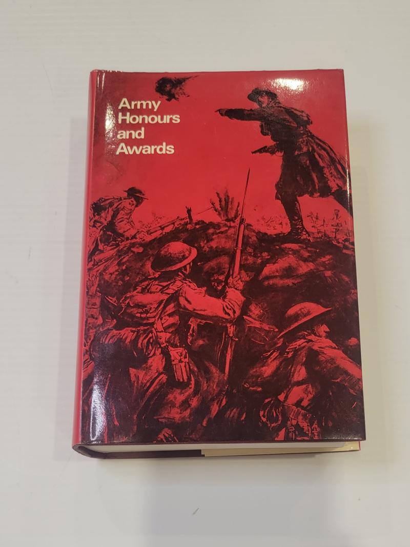 Army Honours and Awards WWI