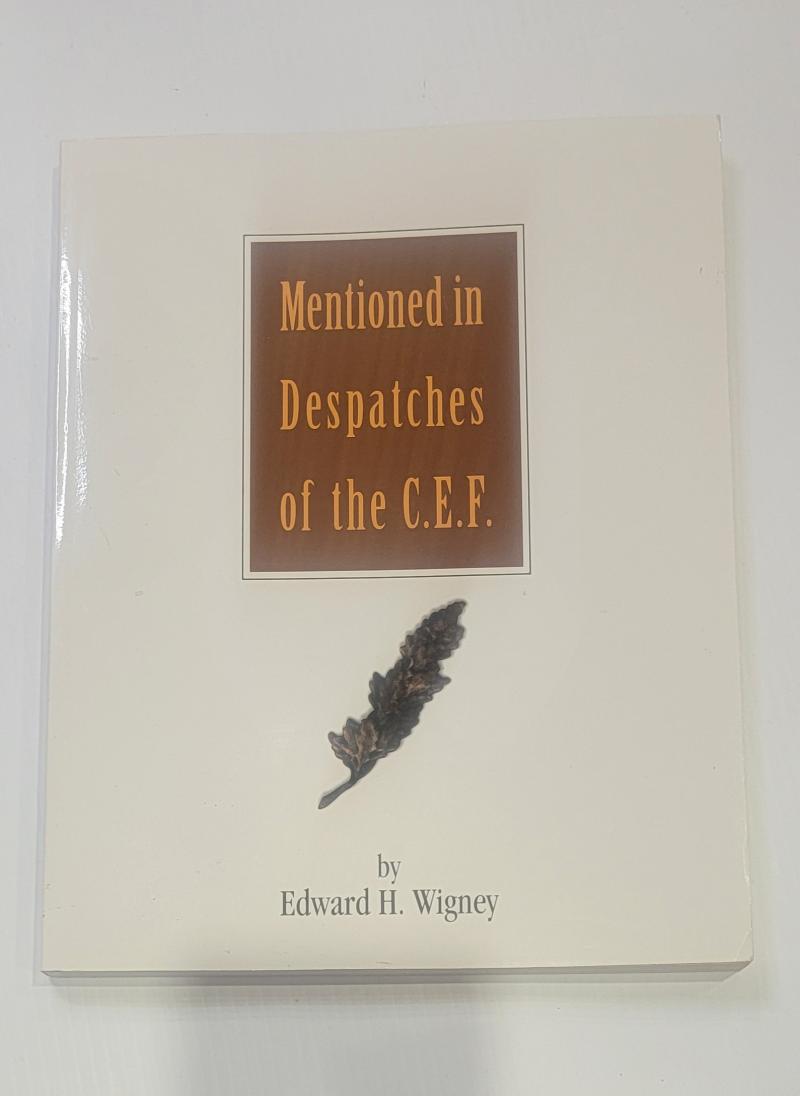 Mentioned in Dispatches of the CEF