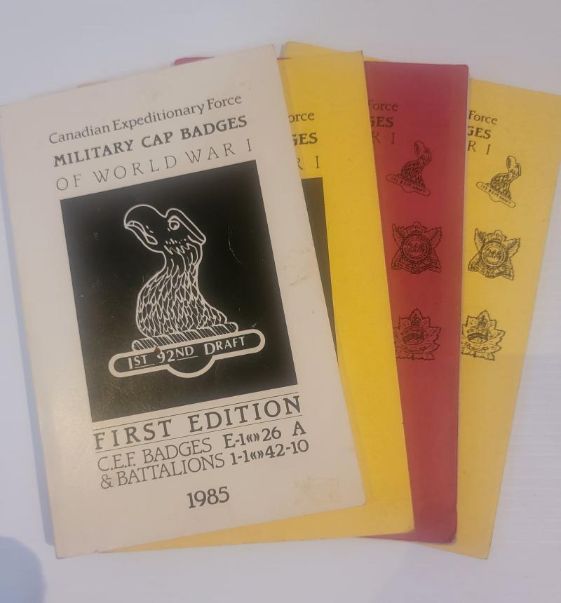 CEF Military Cap Badges of World War I with Price Guides