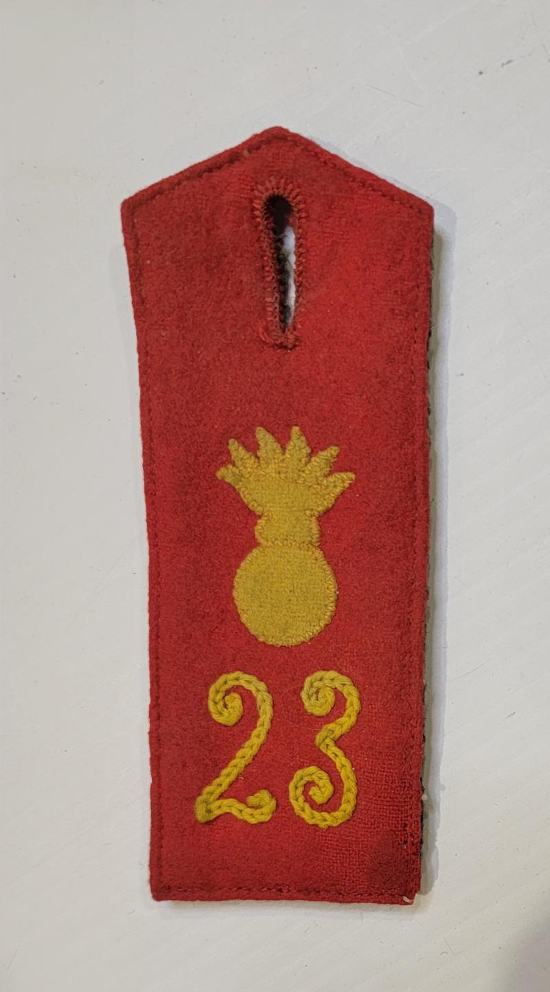 23 Field Artillery Regiment Shoulder Strap