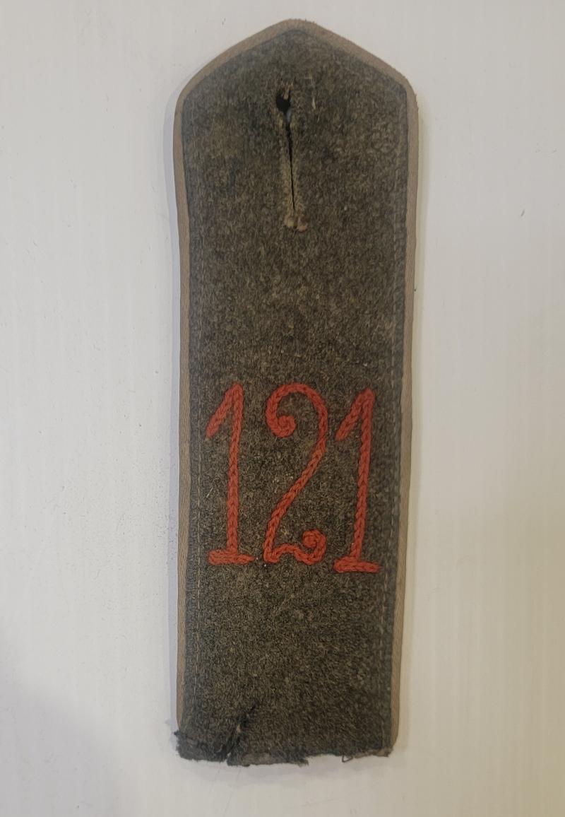 Imperial German Army 121st Regiment