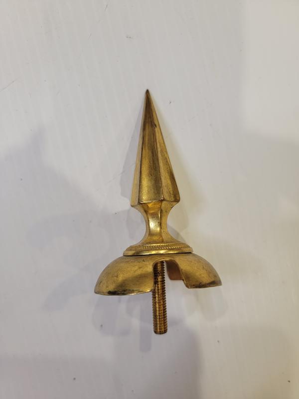1876 Helmet Spike Finials