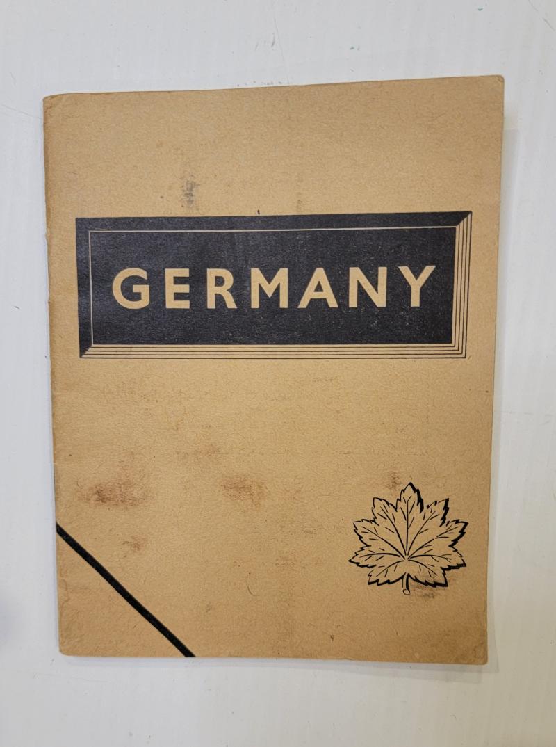 WWII Canadian Soldier Guide - Germany